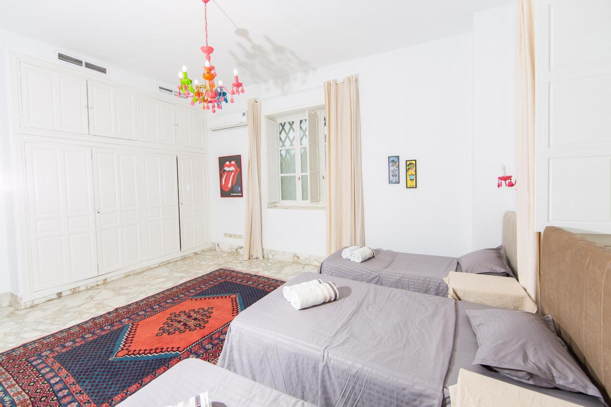 Appartement Prive Dans Une Grande Maison D'Hote La Marsa Exterior foto